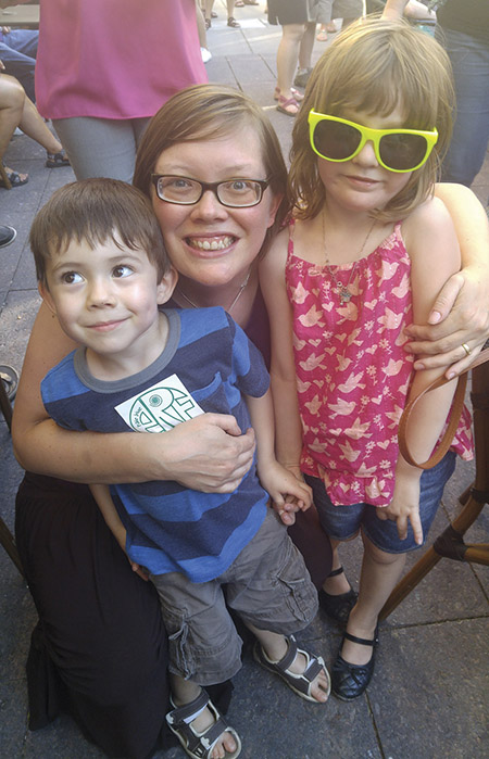 Vision 2018 Walsh 2 What are religious vows? Sister Julia Walsh, F.S.P.A. with her godchildren