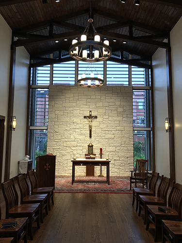 Vision 2019 Spotlight More prayer spaces of religious communities Basilian Fathers