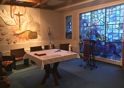 Vision 2019 Spotlight More prayer spaces of religious communities Salvatorians