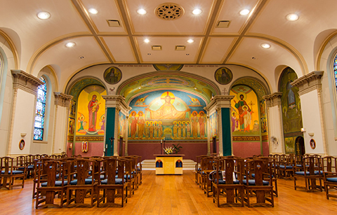 Vision 2019 Spotlight More prayer spaces of religious communities Benedictine Sisters of Chicago