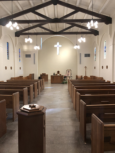 Vision 2019 Spotlight More prayer spaces of religious communities Crosier Fathers