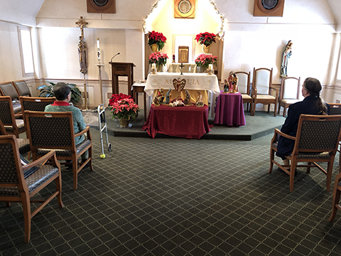 Vision 2019 Spotlight More prayer spaces of religious communities Franciscan Missionaries of Mary