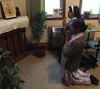 Vision 2019 Spotlight More prayer spaces of religious communities School Sisters of St. Francis