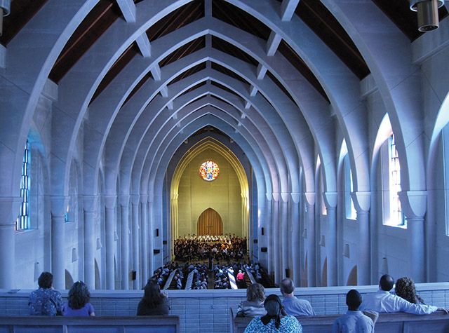Vision 2019 Vision editors Trappist Monastery Holy Spirit 1 Divine design: The holiness of place The Abbey Church at the Monastery of the Holy Spirit