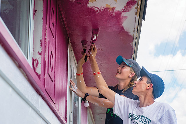 Vision 2020 Ocken 5 Discernment: Three things I pray Parishioners taking part in Youth Encounter Service, a week-long mission of the Diocese of Saginaw, Michigan.