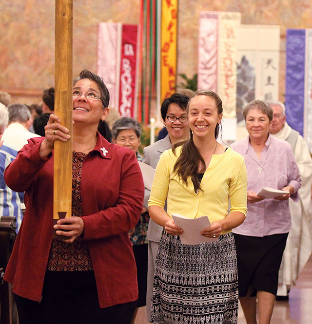 Vision 2021 Vision editors 2 Our newest religious Sr. Tracey Horan, S.P., Sisters of Providence, Saint Mary-of-the-Woods, Indian