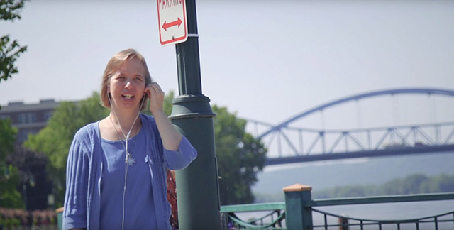 Vision 2021 Hennessey 1 Celibacy steeped in a whole lot of love Sister Sarah Hennessey, F.S.P.A. stands near a bridge
