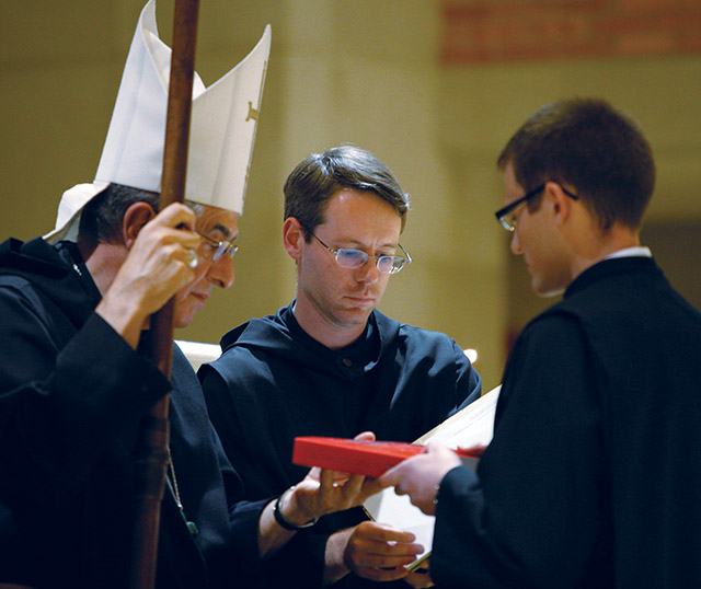 Vision 2022 Scheiber 2 Define your terms St. Benedict’s Abbey in Atchison, Kansas welcomed these men as novices and invited them to a year of further study, prayer, and work in the community.