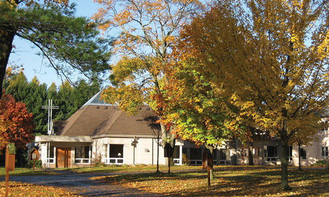 Vision 2022 Scheiber 5 Respite and renewal brought to you by religious communities The Manresa Spiritual Renewal Centre is within easy reach of city dwellers in Toronto.