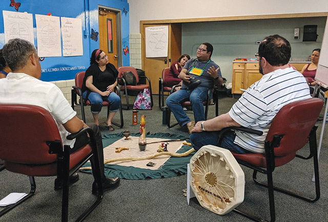 Vision 2022 Kelly 5 In search of healing, one story at a time Peacemaking circles allow those who have experienced trauma to share their stories in a safe space, build solidarity, and begin to heal.