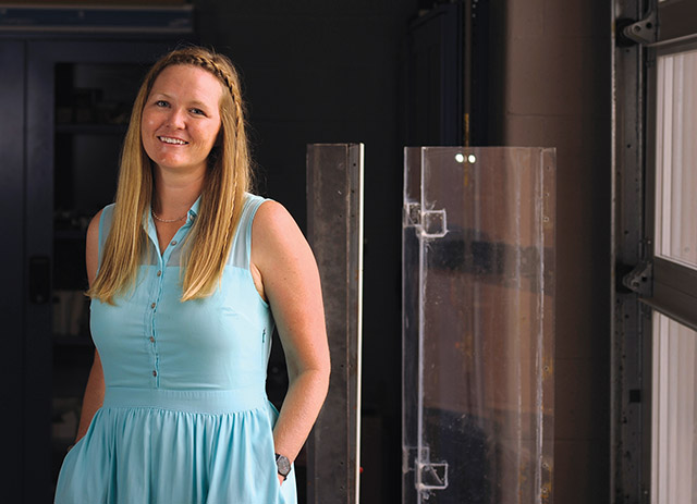 Vision 2023 Spotlight 2 Scientific wonder is God’s handiwork Sister Libby Osgood, C.N.D. stands in the engineering research building of the University of Prince Edward Island.