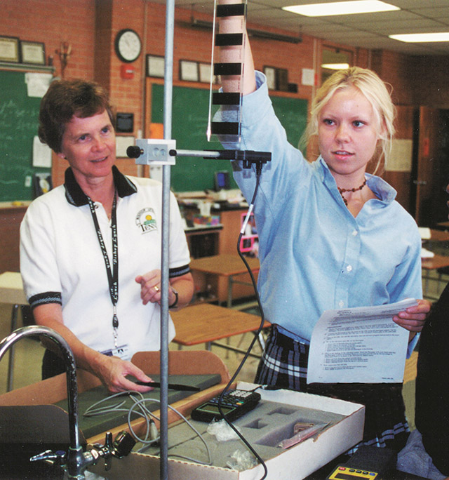 Vision 2023 Spotlight 8 Scientific wonder is God’s handiwork Sister Cecilia Sehr, O.P. teaching a science class