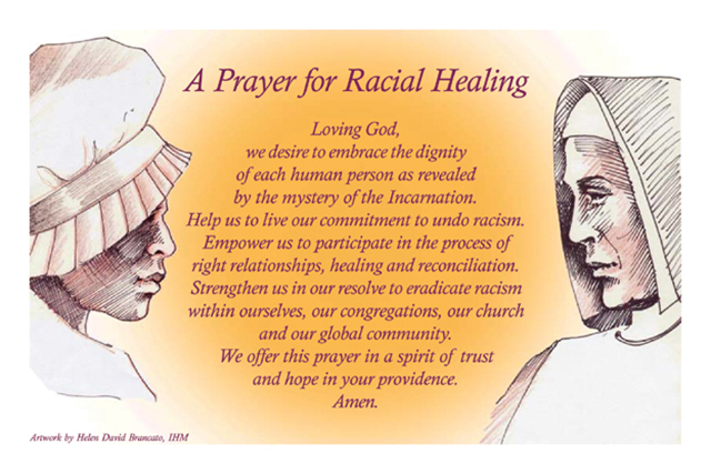 Vision 2024 Spotlight 13 Religious communities have deep and diverse roots A Prayer for Racial Healing