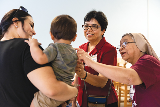 Vision 2024 McCulloh 8 Sisters help Uvalde move from trauma to trust Parents and other family members were invited to share lunches during the camp, allowing the sisters to lend a listening ear to affected adults and siblings. They also joined the camp each evening for supper.