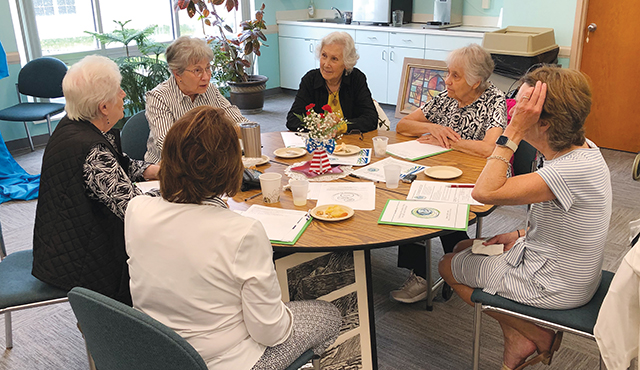 Vision 2025 Daigle 4 What our vows mean members of the Sisters of Divine Providence at a community assembly.